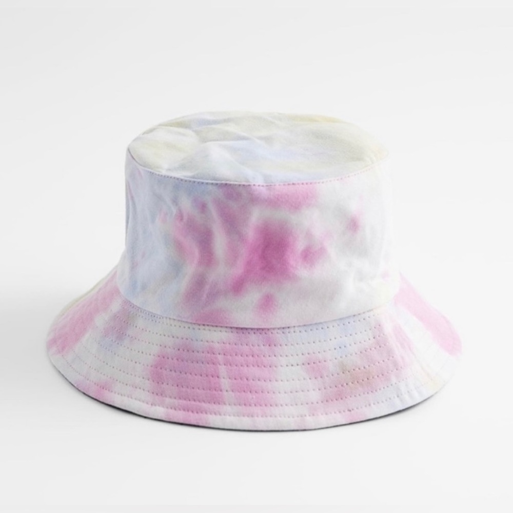 Zara Tie-Dye Bucket Hat, Pink